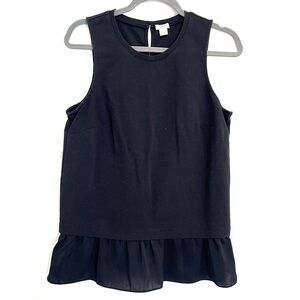J.Crew Peplum Tank